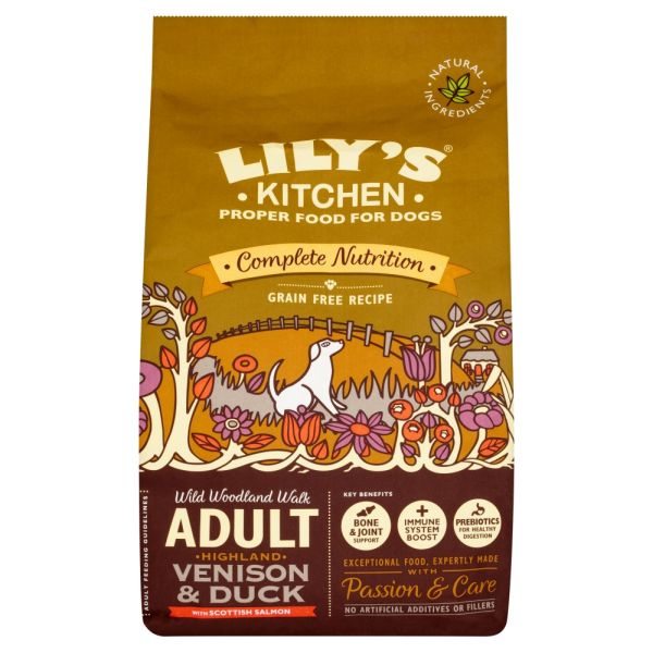 Adult Venison & Duck Dry Food 2.5kg